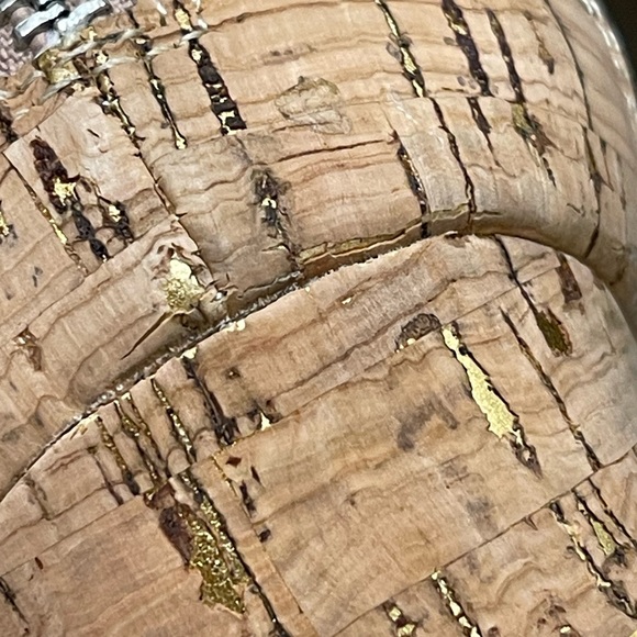 Donald J Pliner Gold Braided Rope Strappy Low Gladiator Sandals - Picture 8 of 8